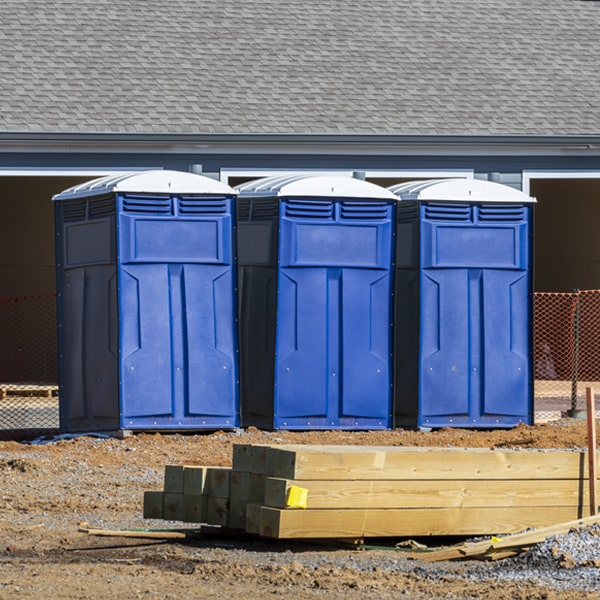 how can i report damages or issues with the porta potties during my rental period in Westland MI